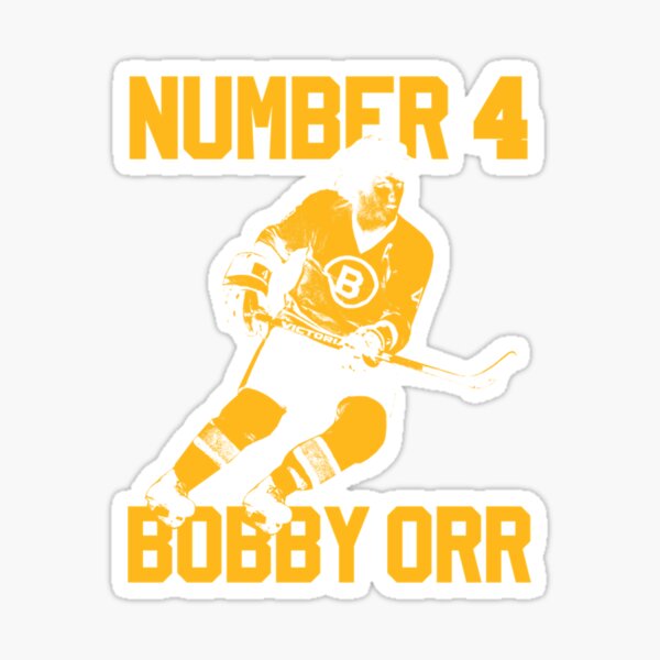 Bobby Orr Boston Bruins Signed Autographed White #4 Jersey Global