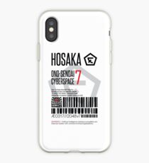 Hosaka Ono-Sendai Cyberspace 7 Label iPhone Case