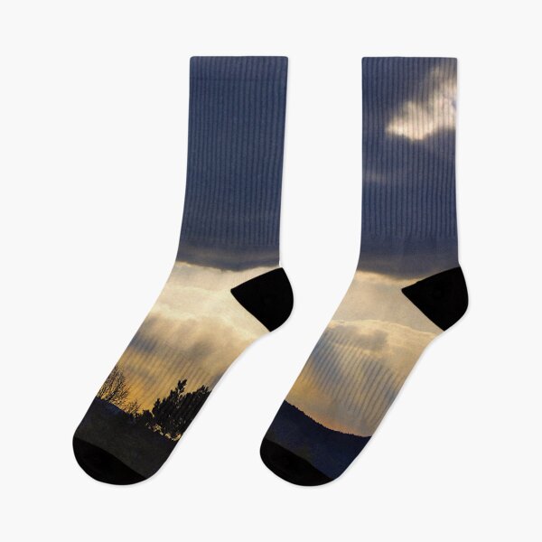 Item preview, Thunderstorm just before sunset designed and sold by frankuffmann.