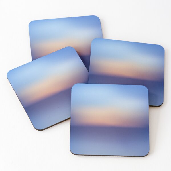 Item preview, Pastel Blurred Sunset Over Calm Sea designed and sold by TeeBeesDesign.