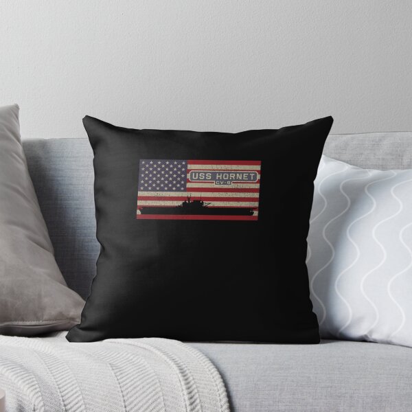 Item preview, USS Hornet CV-8 WW2 Aircraft Carrier Ship Diagram USA American Flag Gift Classic T-Shirt designed and sold by LeaQuaiser.