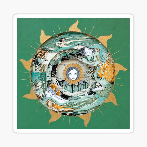 Love's adornment Sticker