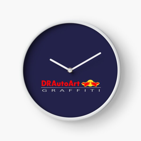 RB DRAutoArt logo Clock