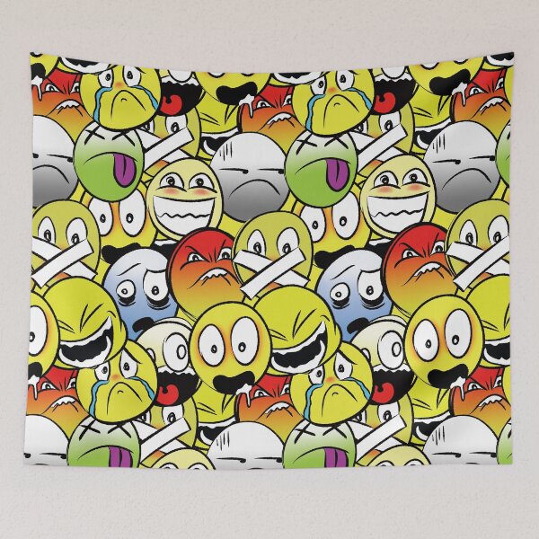 Item preview, Emoji Pattern (Color) designed and sold by DiHK.