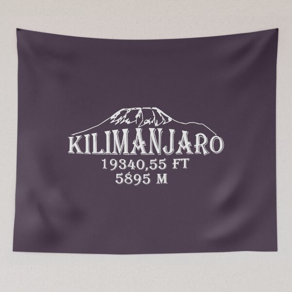 Item preview, Kilimanjaro mountain nature mountaineer Tanzania designed and sold by YamatoKenso.