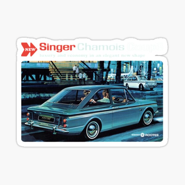 "Singer Chamois Classic" Sticker by AlexandLetelli Redbubble