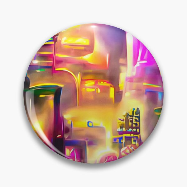 Item preview, Futuristic City Architecture 04 Cheerful Colors designed and sold by mhfoto.
