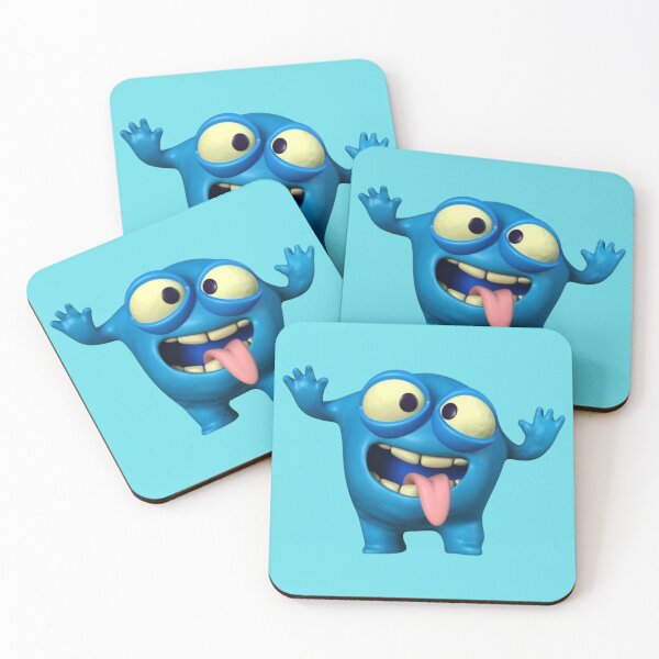 Item preview, Funny cute monster 3D designed and sold by KROKOTON.