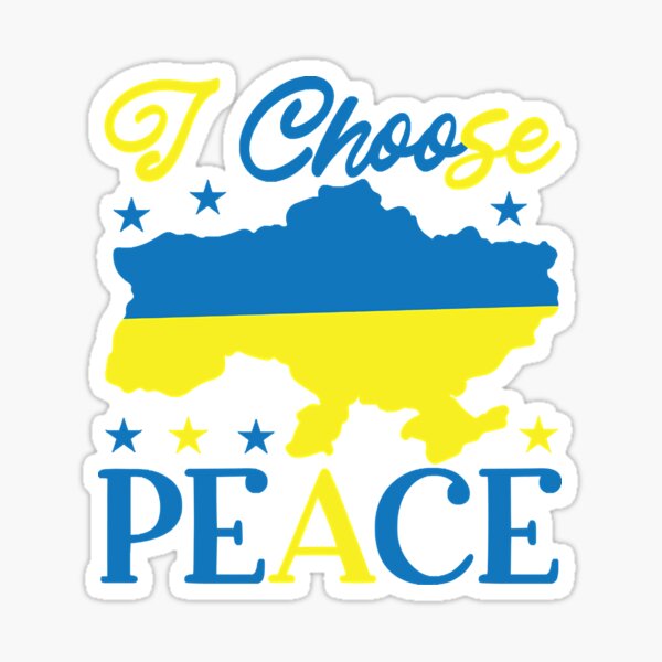 I Choose Peace Sticker