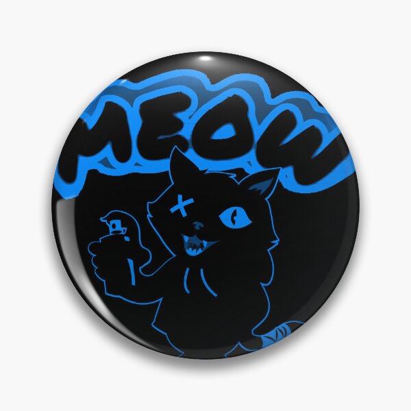 Item preview, Meow Is The Time to Spray-paint Graffiti Cat's Eye For Art designed and sold by TeachUrb.