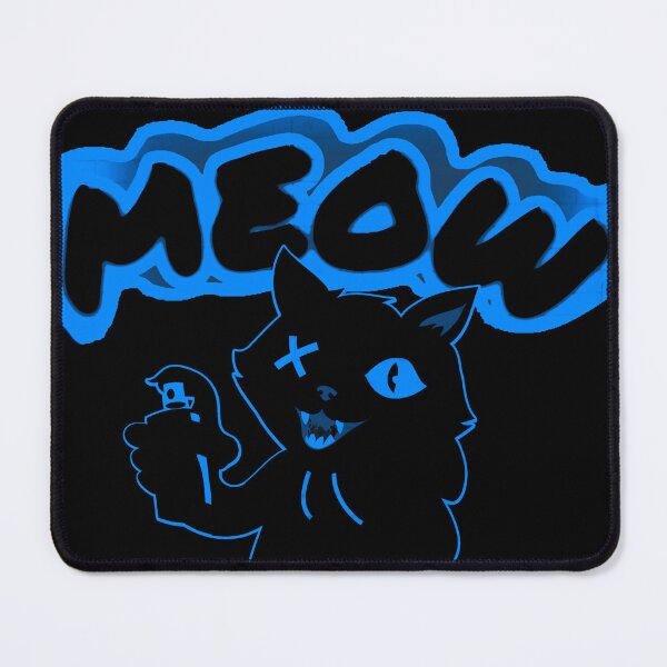 Item preview, Meow Is The Time to Spray-paint Graffiti Cat's Eye For Art designed and sold by TeachUrb.