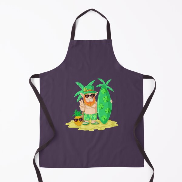 Item preview, Leprechaun Hawaiano Surf Día de San Patricio designed and sold by YamatoKenso.