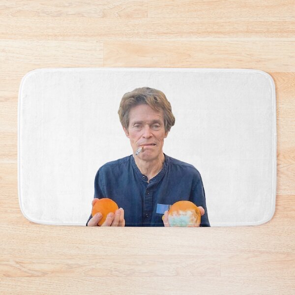 Item preview, willem dafoe holding 2 moldy oranges  designed and sold by BrettAEstep8.