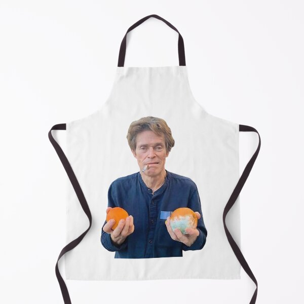 Item preview, willem dafoe holding 2 moldy oranges designed and sold by BrettAEstep8.
