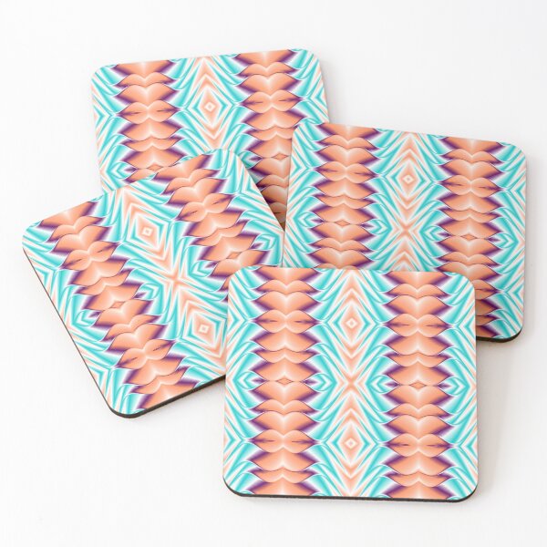 Item preview, Abstract colorful shapes print designed and sold by tetibright.