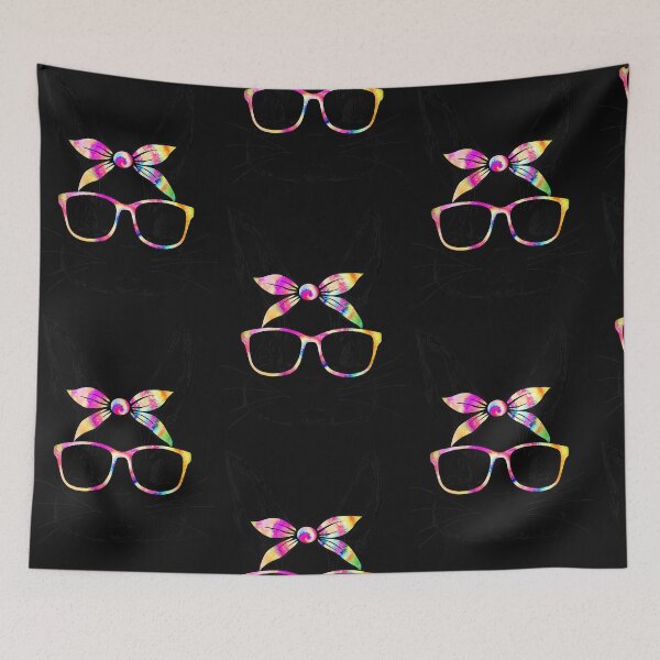 Item preview, Dy Cute Bunny Face Tie Dye Glasses Easter Day designed and sold by Overby Quintanilla.