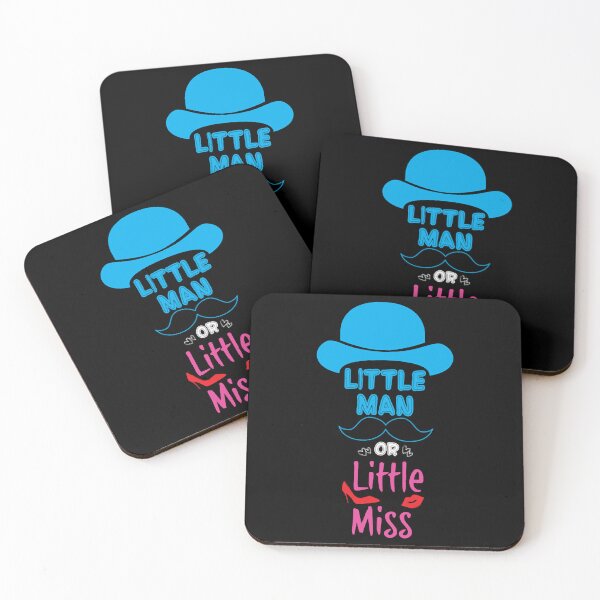 Item preview, Little Man or Little Miss - Gender Reveal designed and sold by YamatoKenso.