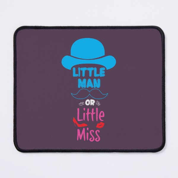 Item preview, Little Man or Little Miss - Gender Reveal designed and sold by YamatoKenso.