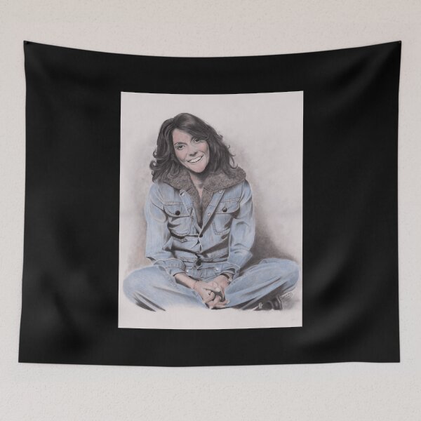 Item preview, Funny Gifts Karen Carpenter Tinted Graphite Drawing Cute Gift designed and sold by LynnHagenes.