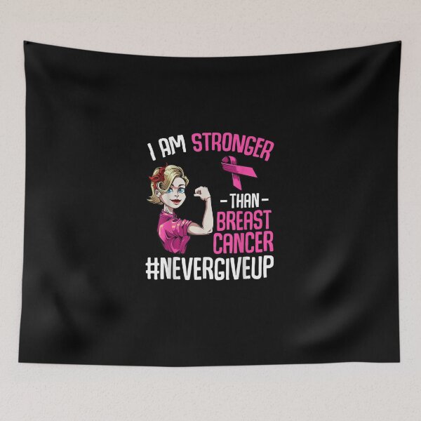 Item preview, I Am Stronger Than Breast Cancer - Cancer Awareness Month designed and sold by RobertEllisDC.