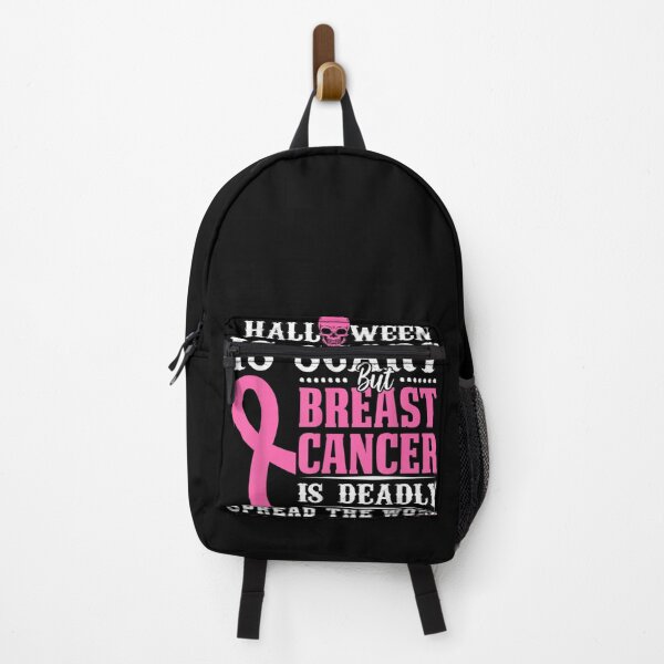 Item preview, Halloween Scary Breast Cancer Deadly October Supporter Top designed and sold by RobertEllisDC.
