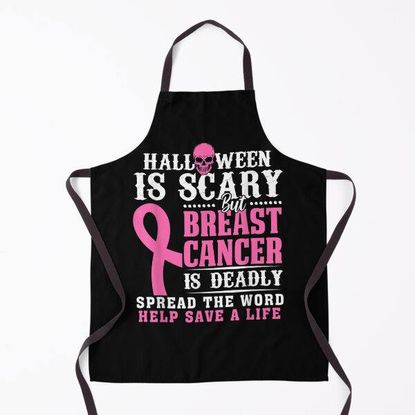 Item preview, Halloween Scary Breast Cancer Deadly October Supporter Top designed and sold by RobertEllisDC.