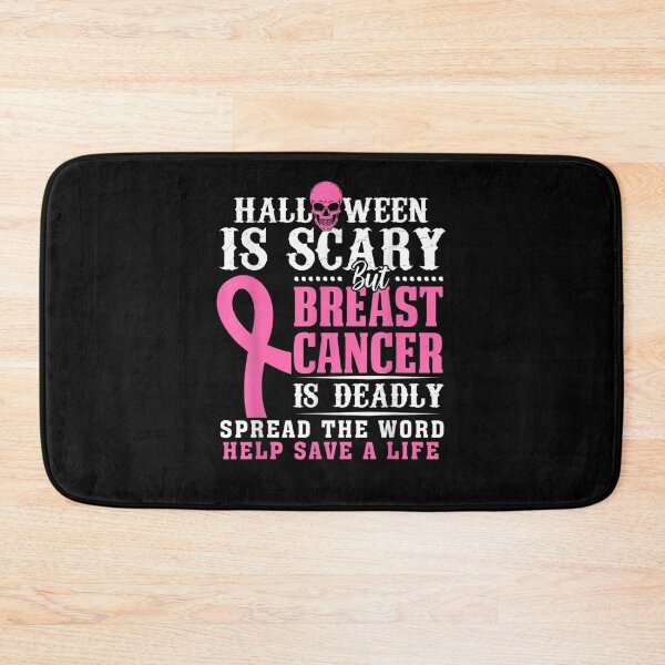 Item preview, Halloween Scary Breast Cancer Deadly October Supporter Top designed and sold by RobertEllisDC.