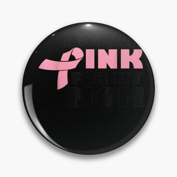 Item preview, I WEAR PINK FOR MOM Breast Cancer Awareness Tshirt designed and sold by RobertEllisDC.