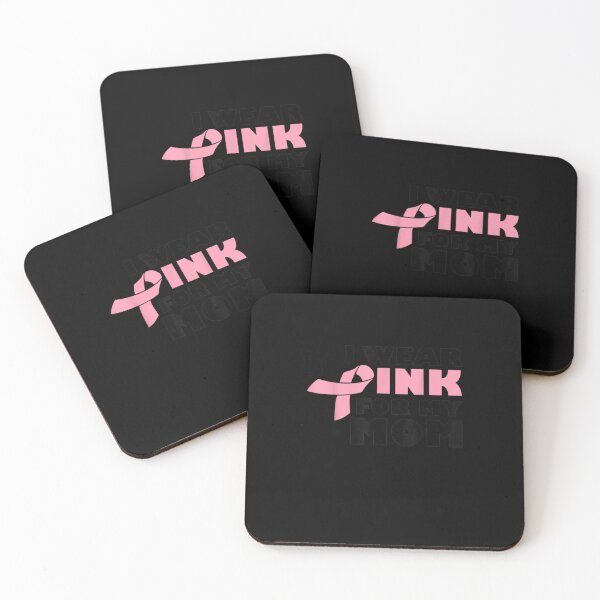 Item preview, I WEAR PINK FOR MOM Breast Cancer Awareness Tshirt designed and sold by RobertEllisDC.