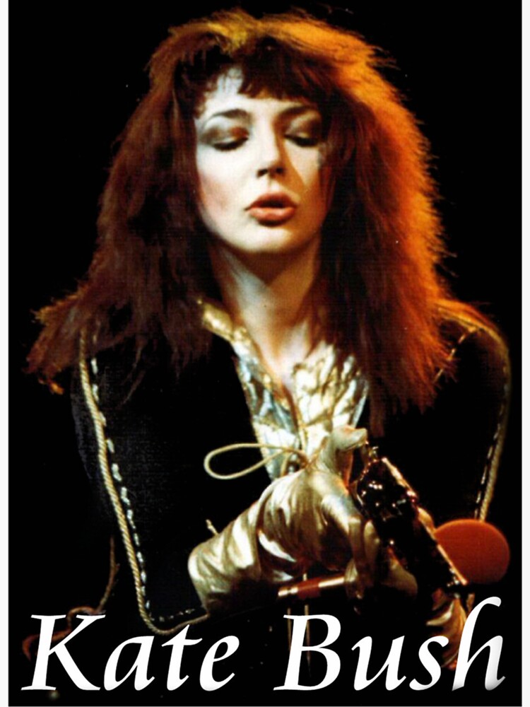 "Music Singer Tour Kate Bush Band" Sticker for Sale by AronSele Redbubble