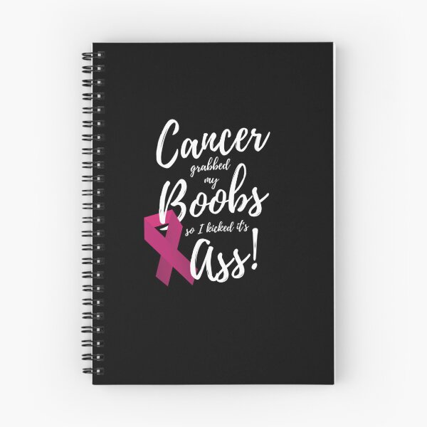 Item preview, Cancer Grabbed My Boobs So I Kicked It's Ass T-Shir designed and sold by RobertEllisDC.