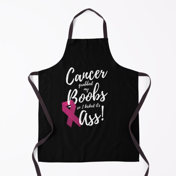 Item preview, Cancer Grabbed My Boobs So I Kicked It's Ass T-Shir designed and sold by RobertEllisDC.