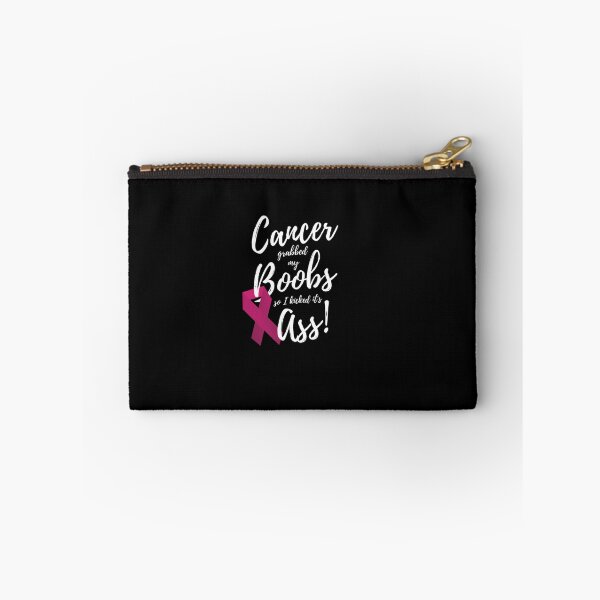 Item preview, Cancer Grabbed My Boobs So I Kicked It's Ass T-Shir designed and sold by RobertEllisDC.
