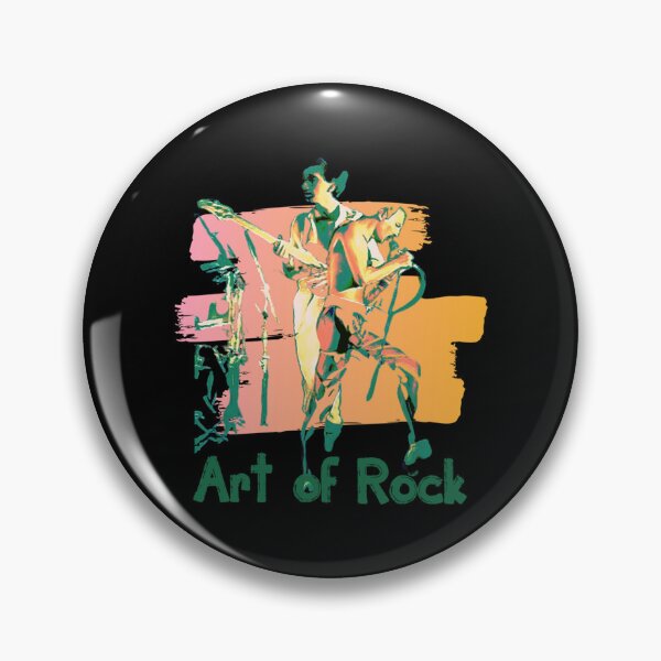 Item preview, Art of Rock artsy guitarist and singer designed and sold by CanHanTRV.