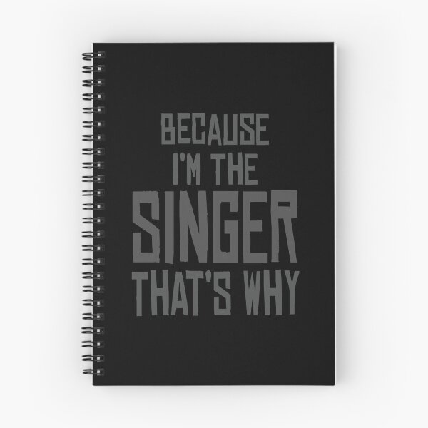 Item preview, because im the Singer thats why funny gift for Singer designed and sold by CanHanTRV.