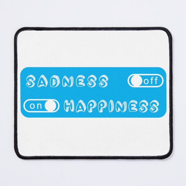 Item preview, Off & On - Sadness & Happiness designed and sold by NoerdyundDoerty.