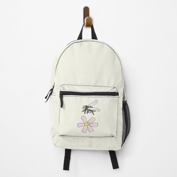 Item preview, bee with flower designed and sold by SketchZeit.
