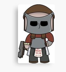 Rust Character in full gear! Canvas Print
