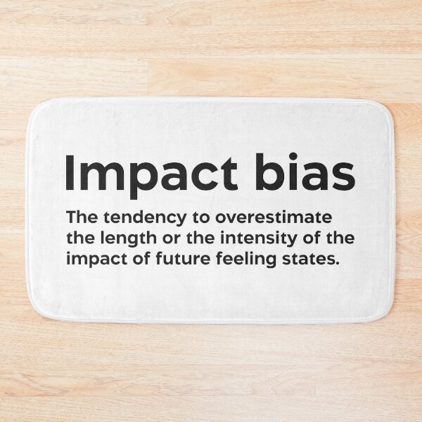 Item preview, Impact bias black designed and sold by EdimQuotes.