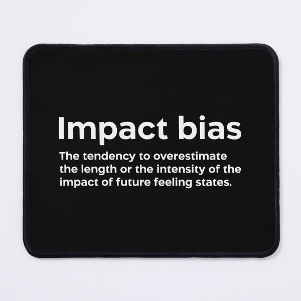 Item preview, Impact bias white designed and sold by EdimQuotes.
