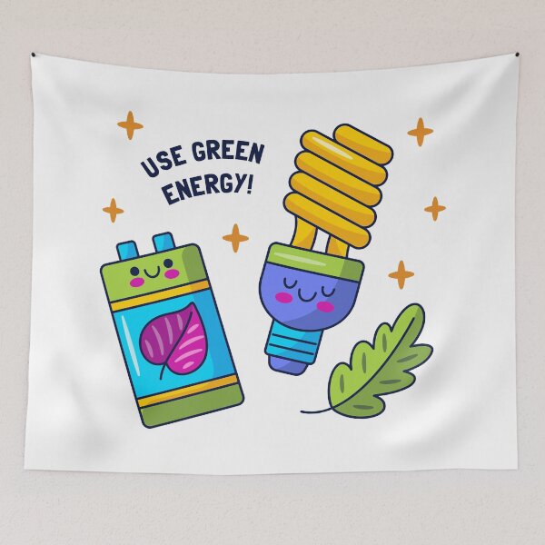 Item preview, Clean Green Energy  designed and sold by NestaReign.
