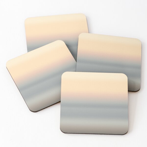 Item preview, Pastel Blurred Sunset Orange Sky Over Ocean designed and sold by TeeBeesDesign.