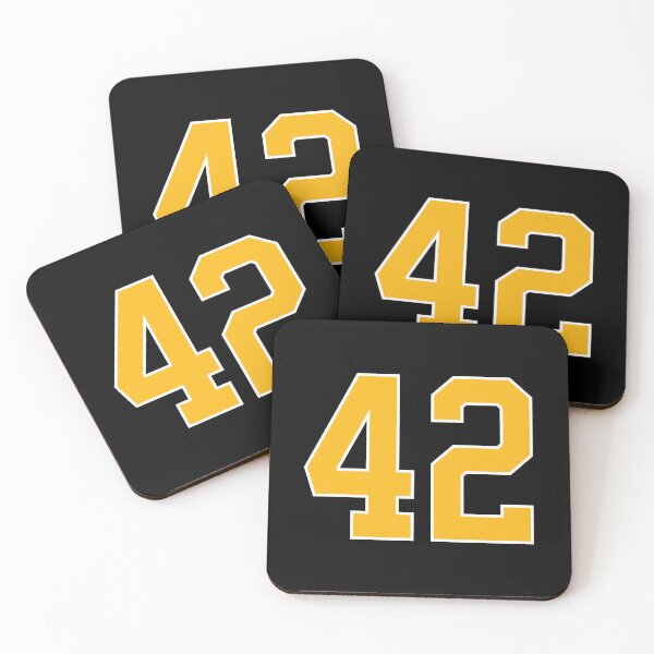 Item preview, Yellow Number 42 lucky sports jersey forty two designed and sold by HeavyStyle.