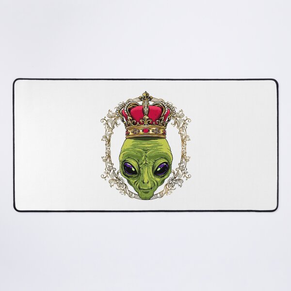 Item preview, King Alien Wearing Crown - Queen Alien designed and sold by FidelmaAnder.