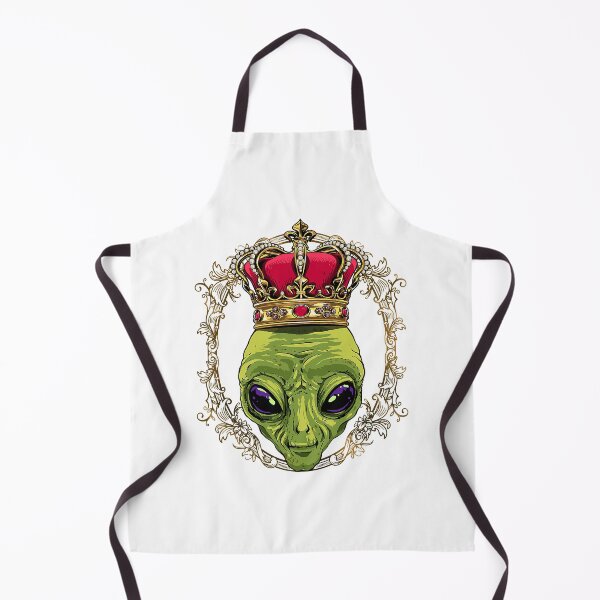 Item preview, King Alien Wearing Crown - Queen Alien designed and sold by FidelmaAnder.