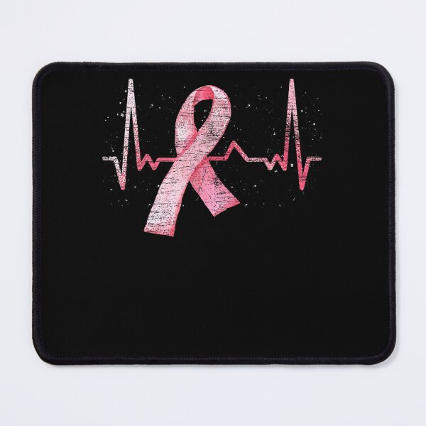 Item preview, Pink Ribbon Heartbeat Warrior Women Breast Cancer Awareness designed and sold by BanDicker.