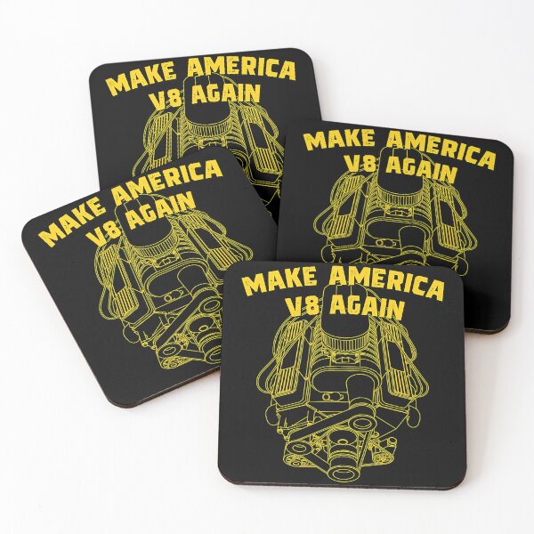 Item preview, Make America V8 Again - Vintage Classic American Car Lover designed and sold by FidelmaAnder.