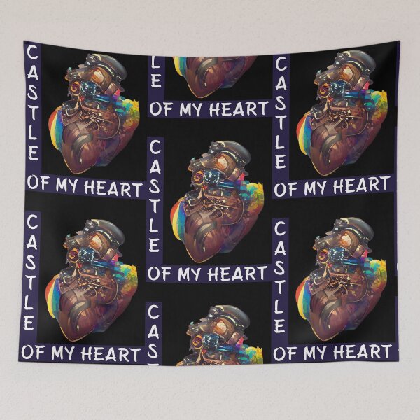 Item preview, Castle of my heart, generated by ai  designed and sold by MasonBucha4741.