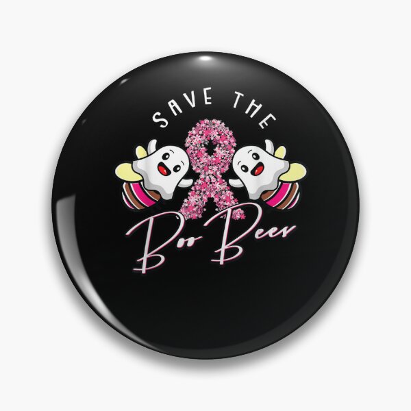 Item preview, Save The Boo Bees Breast Cancer Awareness Ribbon Warrior designed and sold by BanDicker.