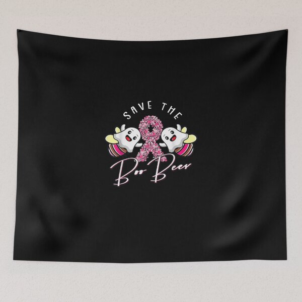 Item preview, Save The Boo Bees Breast Cancer Awareness Ribbon Warrior designed and sold by BanDicker.
